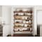 John Louis Home Solid Wood 16in. Deep 4ft. Shelf Kit Chestnut JLH-652CH - alternate 2